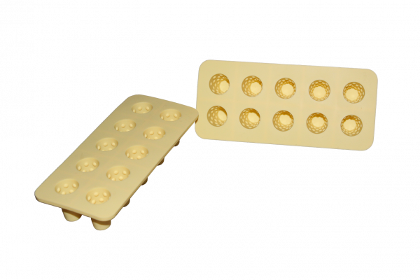 Pralinenform Dubbeglas